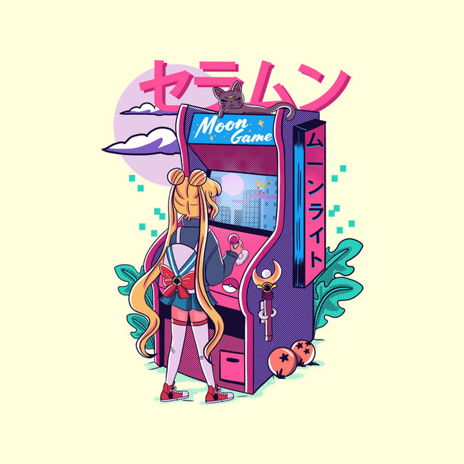 Moon Game-none glossy sticker-Conjura Geek