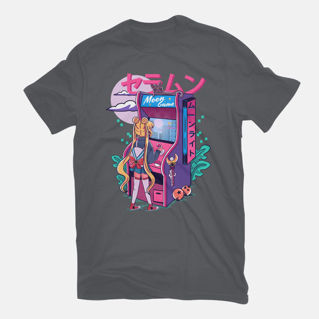 Moon Game-unisex basic tee-Conjura Geek