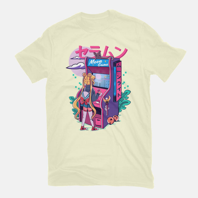 Moon Game-mens premium tee-Conjura Geek