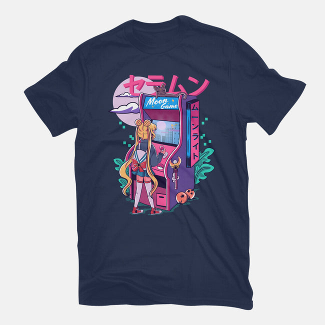 Moon Game-unisex basic tee-Conjura Geek
