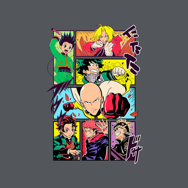 Shonen Characters-none glossy sticker-Bellades