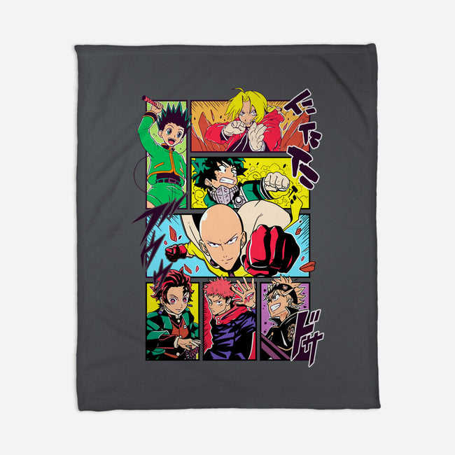 Shonen Characters-none fleece blanket-Bellades