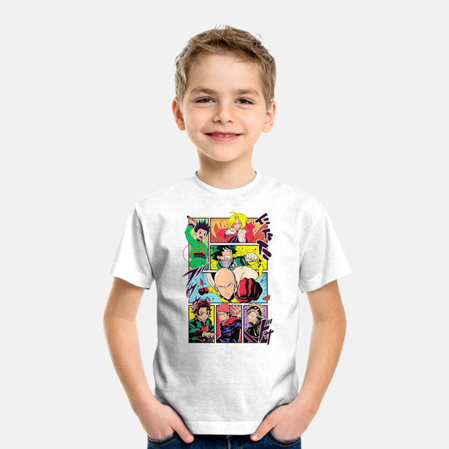 Shonen Characters-youth basic tee-Bellades
