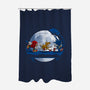 Fast Matata-none polyester shower curtain-Andriu