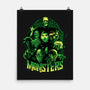 Monsters-none matte poster-Conjura Geek
