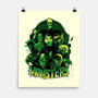 Monsters-none matte poster-Conjura Geek