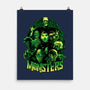 Monsters-none matte poster-Conjura Geek