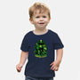 Monsters-baby basic tee-Conjura Geek