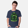 Monsters-mens basic tee-Conjura Geek