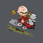 Charlie And Snoopy-unisex basic tee-zascanauta