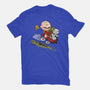 Charlie And Snoopy-youth basic tee-zascanauta