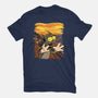 Itchy Scratchy Scream-mens premium tee-leepianti
