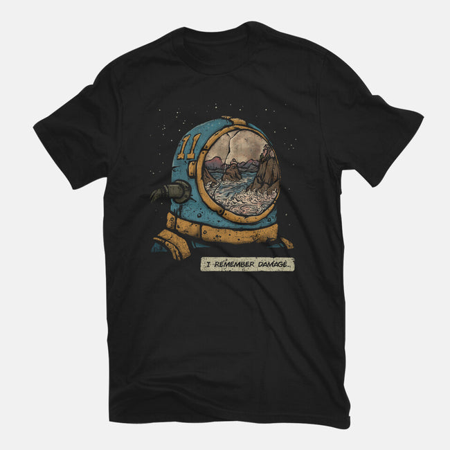 I Remember Damage-mens basic tee-kg07