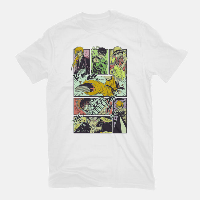 Shonen Anime Classics-mens basic tee-Bellades