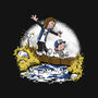 Eddie and Dustin-none glossy sticker-paulagarcia