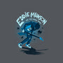 Eddie Vs The Upside Down-none glossy sticker-paulagarcia