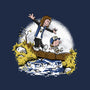 Eddie and Dustin-none removable cover throw pillow-paulagarcia