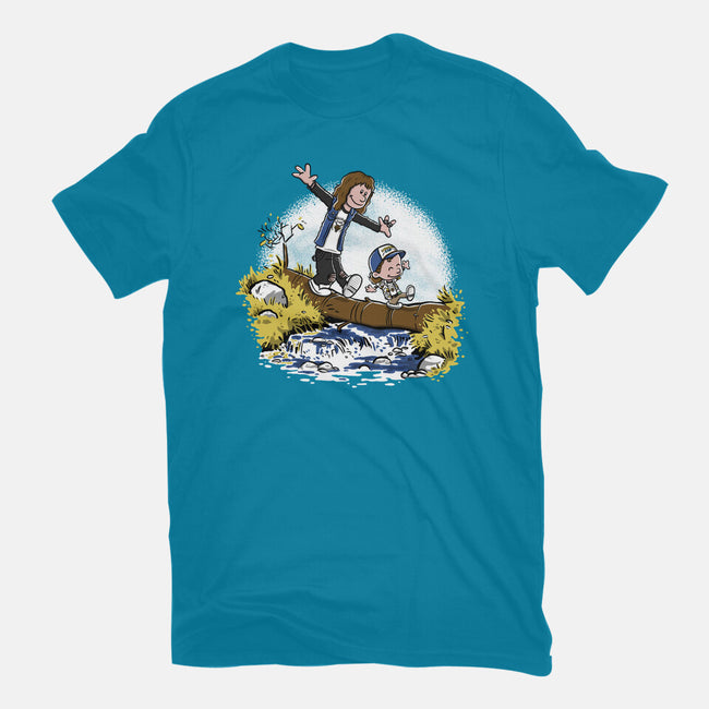 Eddie and Dustin-mens premium tee-paulagarcia