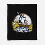 Eddie and Dustin-none fleece blanket-paulagarcia