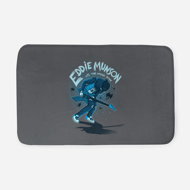 Eddie Vs The Upside Down-none memory foam bath mat-paulagarcia
