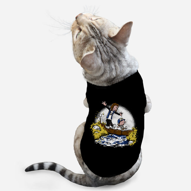 Eddie and Dustin-cat basic pet tank-paulagarcia