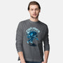 Eddie Vs The Upside Down-mens long sleeved tee-paulagarcia