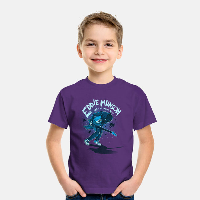Eddie Vs The Upside Down-youth basic tee-paulagarcia