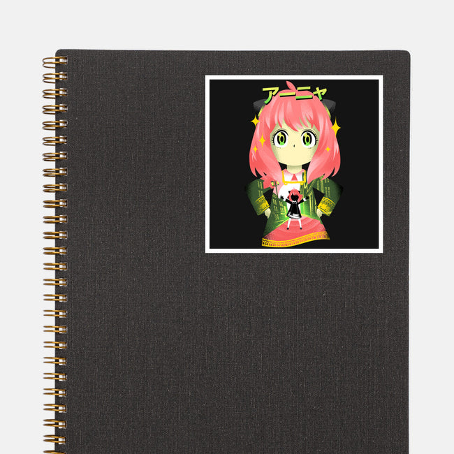 The Daughters Telepathy-none glossy sticker-hypertwenty