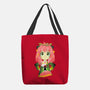 The Daughters Telepathy-none basic tote bag-hypertwenty