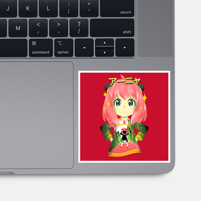The Daughters Telepathy-none glossy sticker-hypertwenty