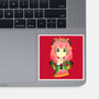 The Daughters Telepathy-none glossy sticker-hypertwenty
