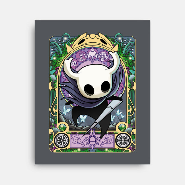 Nouveau Knight-none stretched canvas-Adams Pinto