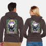 Nouveau Knight-unisex zip-up sweatshirt-Adams Pinto