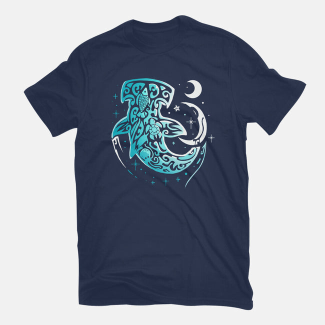 Moon Shark-mens heavyweight tee-Vallina84