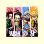 Demon Friends-none memory foam bath mat-Conjura Geek