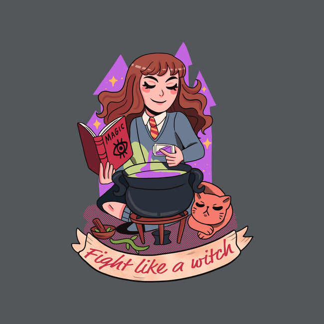 Fight Like A Witch-mens basic tee-Conjura Geek