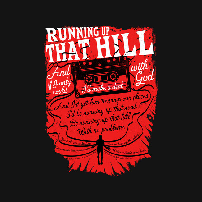 Running Up That Hill-none drawstring bag-rocketman_art