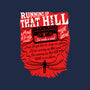 Running Up That Hill-none drawstring bag-rocketman_art