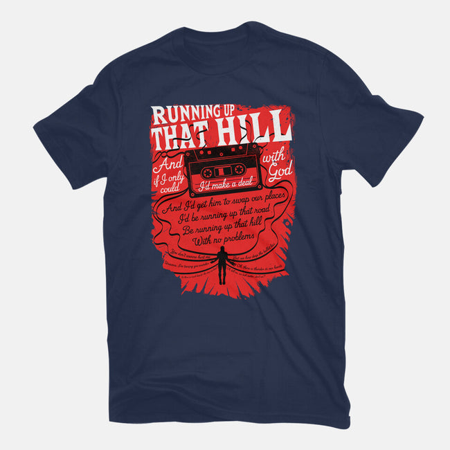 Running Up That Hill-mens premium tee-rocketman_art