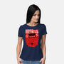 Running Up That Hill-womens basic tee-rocketman_art