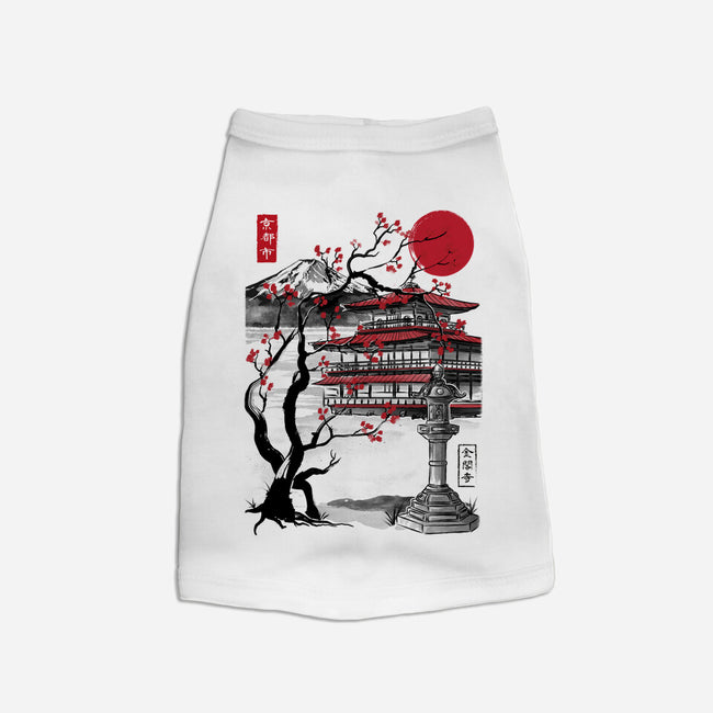 Temple Of The Golden Pavilion-cat basic pet tank-DrMonekers