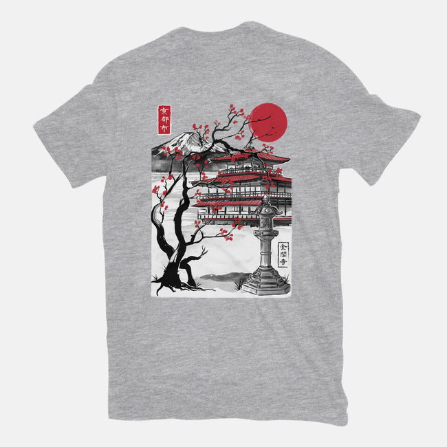 Temple Of The Golden Pavilion-womens basic tee-DrMonekers