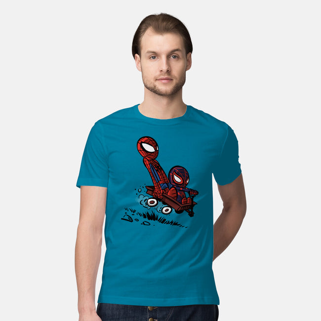 Peter And Miles-mens premium tee-zascanauta