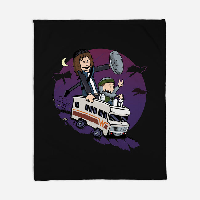 Going Into Bat-tle-none fleece blanket-RebelArt
