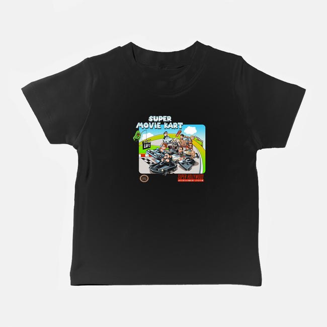 Super Movie Kart-baby basic tee-goodidearyan