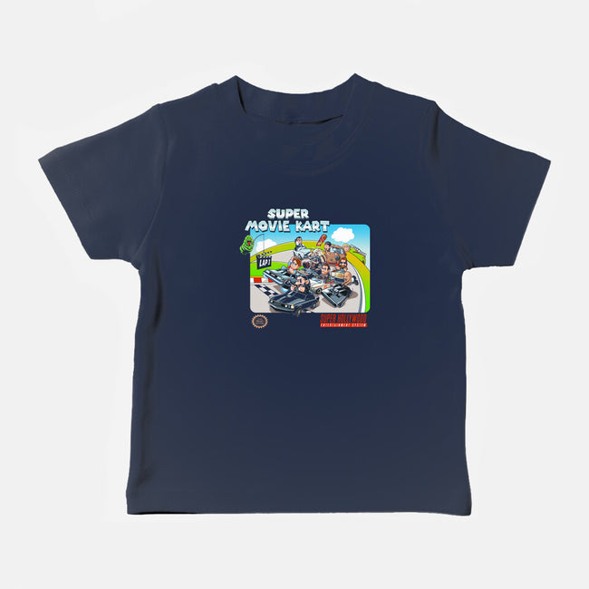 Super Movie Kart-baby basic tee-goodidearyan