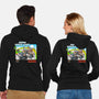 Super Movie Kart-unisex zip-up sweatshirt-goodidearyan