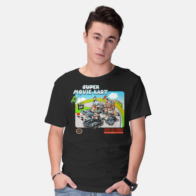Super Movie Kart-mens basic tee-goodidearyan
