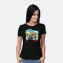 Super Movie Kart-womens basic tee-goodidearyan