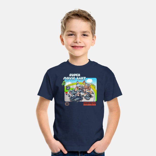Super Movie Kart-youth basic tee-goodidearyan